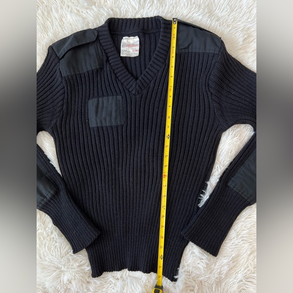 Bricade Quartermasters LLC The Woolly Pully Sweater Size 40 - Picture 7 of 8